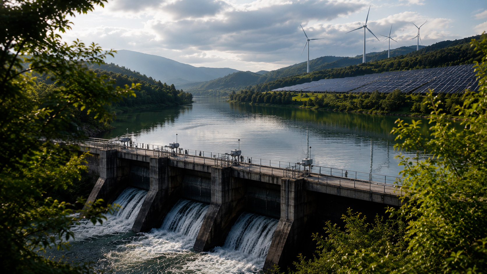 Energía hidroeléctrica: presa hidráulica