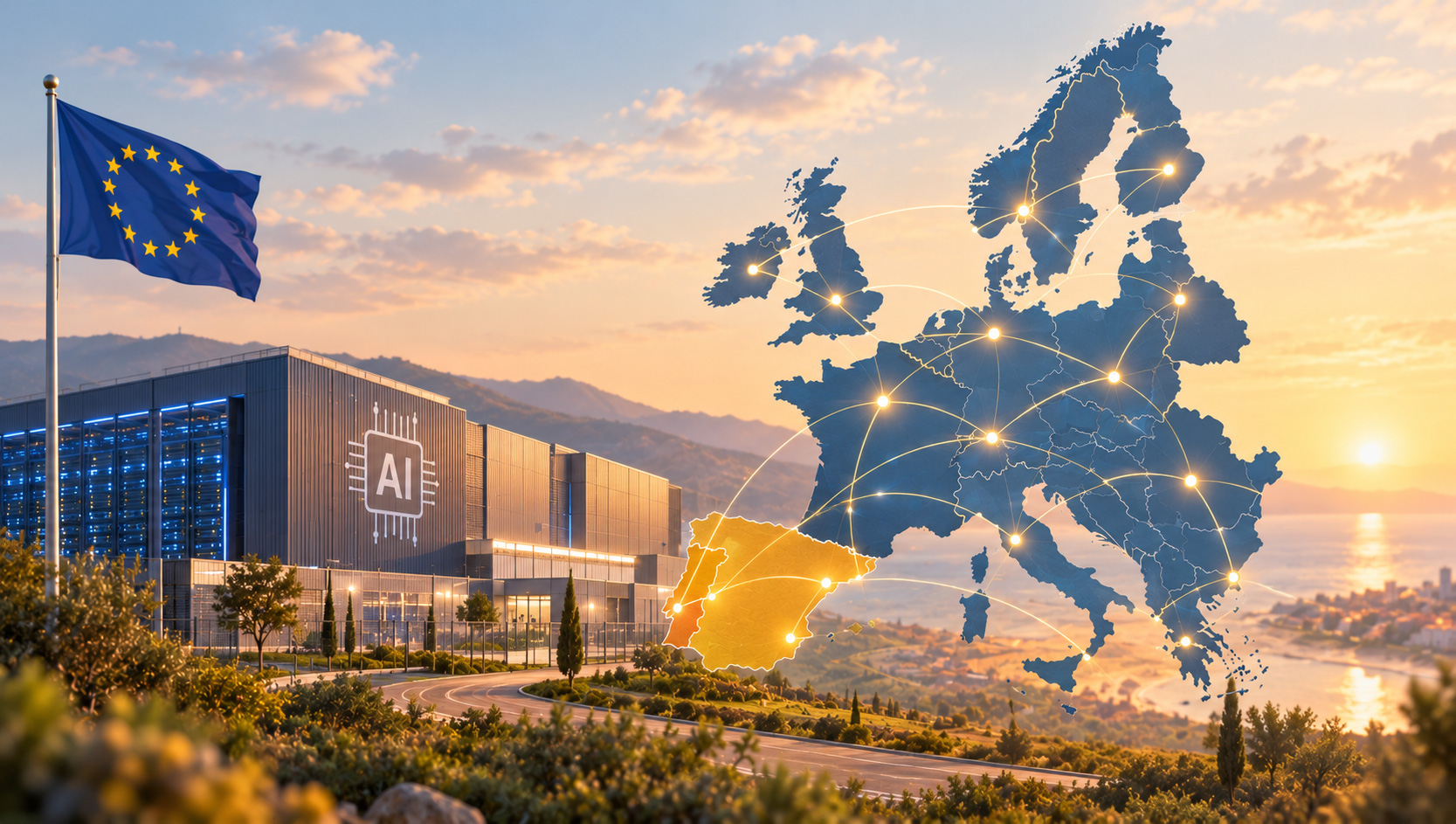 Red europea de gigafactorias de IA